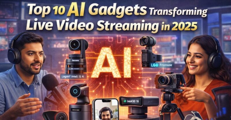 Top 10 AI Gadgets Transforming Live Video